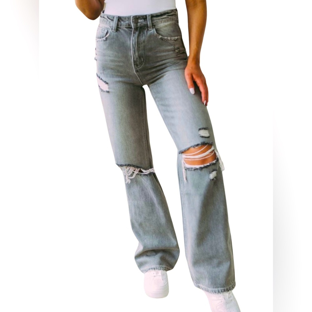 High Wasited Flare Jeans - Size 26